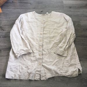 Linen Top XL